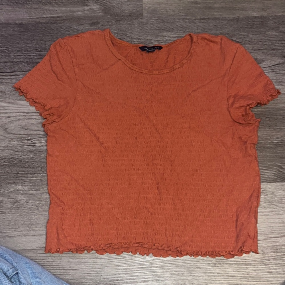 American Eagle Burnt Orange T-shirt